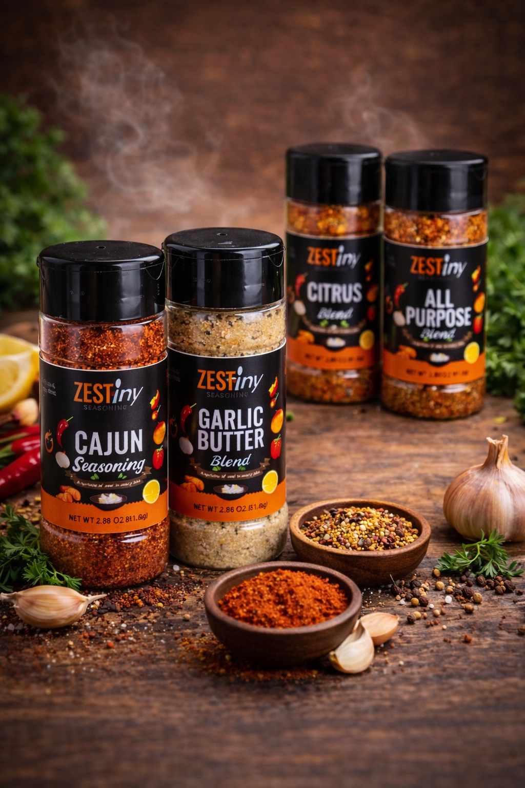 Zestiny Seasoning Collection (4-Pack)