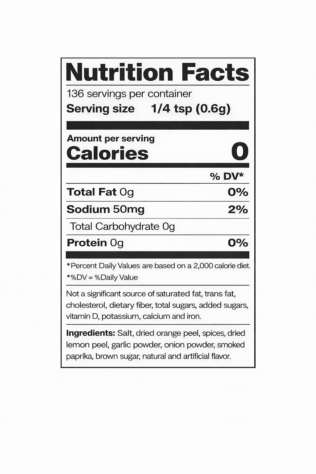 Zestiny Citrus Blend