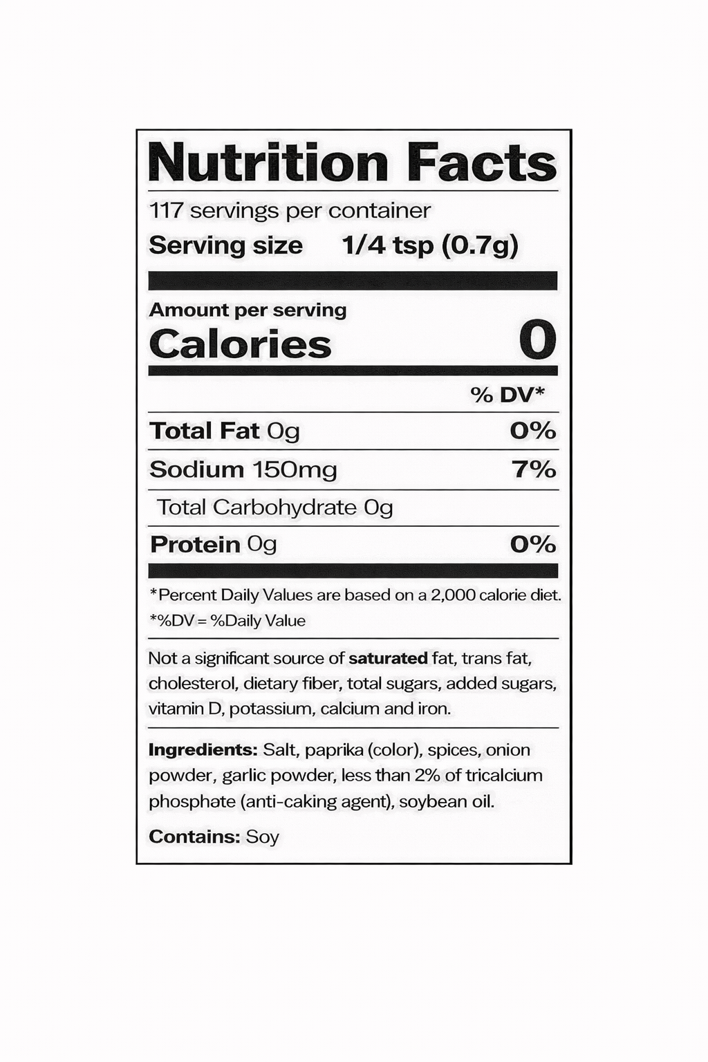 Zestiny Cajun Seasoning